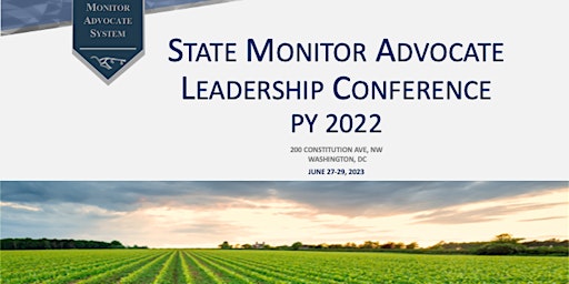 U.S. Department of Labor - State Monitor Advocate Leadership Conference primary image