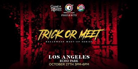 #TrickorMeet Los Angeles - Halloween Meet-Up Series primary image