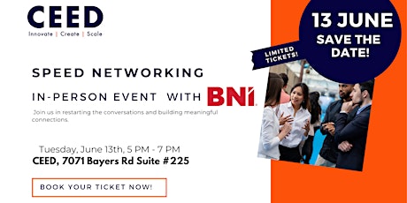 Speed Networking with BNI & CEED