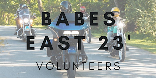 VOLUNTEERS | BABES RIDE OUT EAST COAST 2023