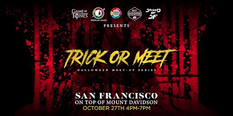 #TrickorMeet San Francisco - Halloween Meet-Up Series primary image