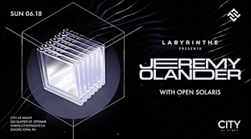 Labyrinthe: JEREMY OLANDER at City At Night primary image