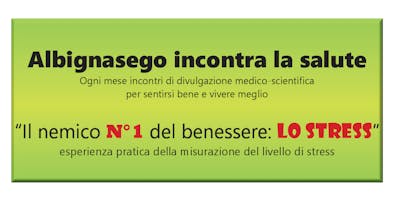 Il nemico N°1 del benessere: LO STRESS” Il nemico N°1 del benessere: LO STRESS”