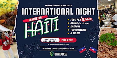 International Night: Featuring Haiti