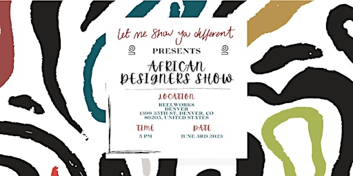 Let Me Show You Different Presents African Designers Show