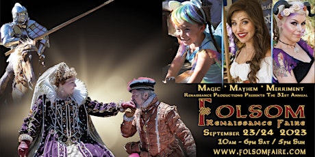 31st Folsom Renaissance Faire & International Jous primary image