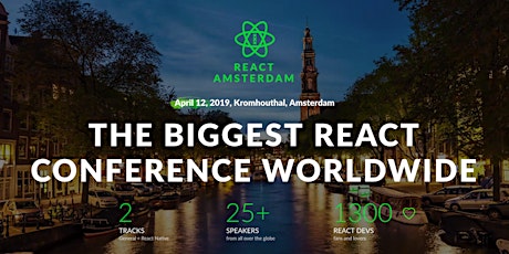 React Amsterdam Conference 2019 primary image