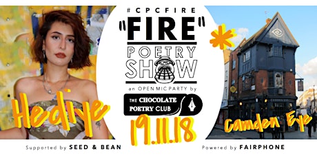 #CPCFIRE CAMDEN Open Mic Party // Every 3rd Monday - Camden Eye Pub primary image