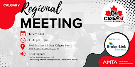 Calgary June Regional Meeting presented by BrokerLink