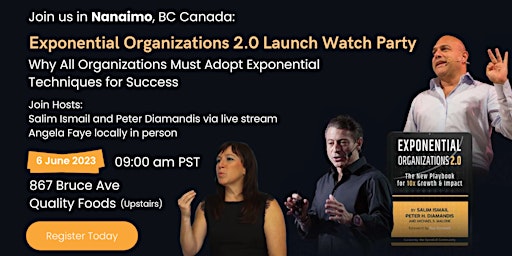 Exponential Organizations 2.0 Launch Watch Party primary image