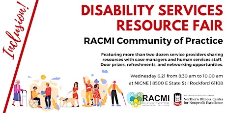 Disability Services Resource Fair: 6.21 RACMI Community of Practice