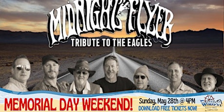 Live Music By Midnight Flyer at Wimpy's Marina!