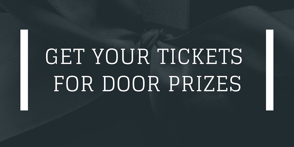 raffle ticket for door prizes tickets sun oct 21 2018 at 9 00 pm