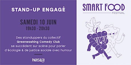 Smart Food Festival | Stand-up engagé avec le Greenwashing Comedy Club