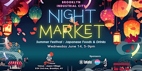 Night Market  : Summer Fes & Japanese foods/drinks