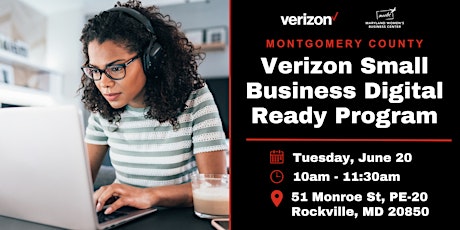 Verizon Small Business Digital Ready Program - Montgomery County