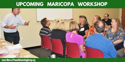 8/22/19 – PNG – Maricopa – Professional Development Workshop – Creating a Marketing Plan for Your Business