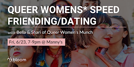 Queer and LGBTQ+ Speed Dating/Friending San Francisco