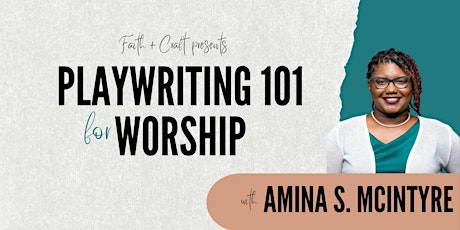 Playwriting 101 for Worship