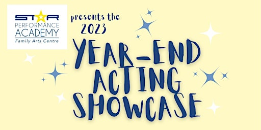 Year-End Acting Showcase 2023 - 5:00pm primary image