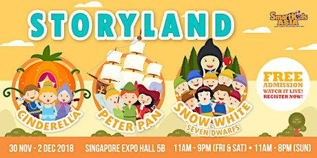  SmartKids Asia Storyland - 2 December 2018 (Sun) primary image