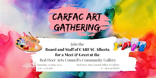 CARFAC Alberta Meet & Greet in Red Deer! primary image