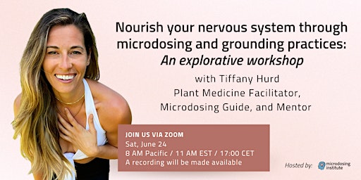 Imagem principal de Nourish your nervous system through microdosing and grounding practices