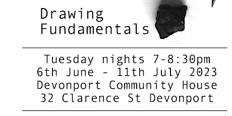 Imagem principal de Drawing Fundamentals - 6 week Tuesday evening course of  in Devonport