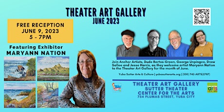 Theater Gallery Reception at the Sutter Theater Center for the Arts