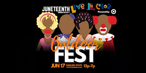 Primaire afbeelding van 3rd Annual Juneteenth Freedom Fest NYC: Live In Color