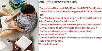 Where is it possible to buy IELTS certificates without an exam?
