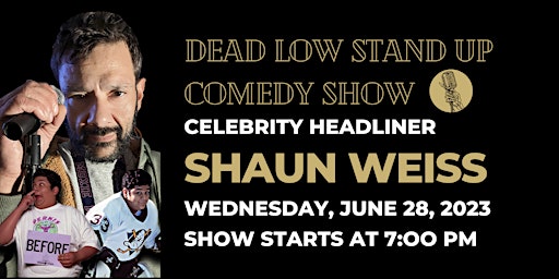 SHAUN WEISS with Opener Chris Seimer hosted by DEAD LOW BREWING primary image