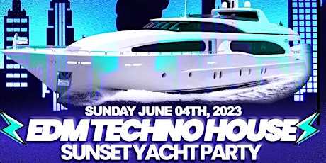 EDM Techno House NYC Sunday Sunset Jewel Yacht Party Summer Cruise 20