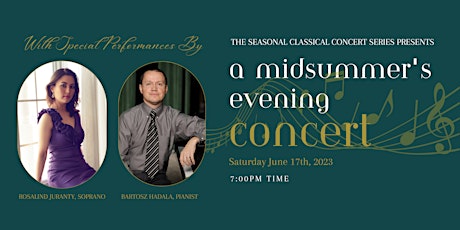 A Midsummer's Evening Concert : A Celebration in Song