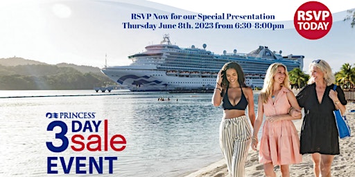 Image principale de Expedia Cruises Orlando featuring "Princess 3 Day Sale"