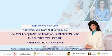 5 ways to Quantum Leap your business into the future you desire.