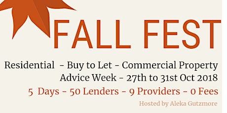 Fall Fest 2018 - Property Advice Week  primary image
