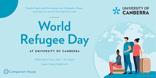 Imagen principal de World Refugee Day @ UC with Companion House 2023