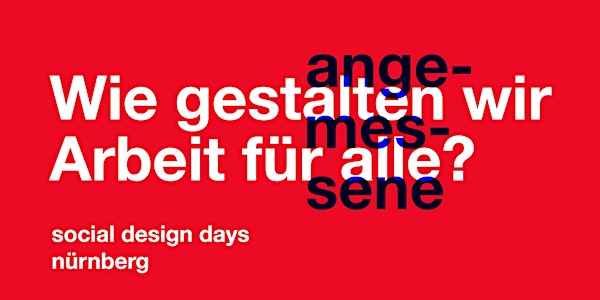 Pre-Event: social design days nürnberg