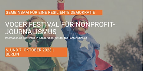 VOCER Festival für Nonprofit-Journalismus