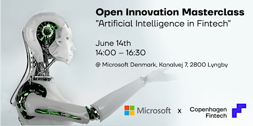 Open Innovation Masterclass - Artificial Intelligence in Fintech primary image
