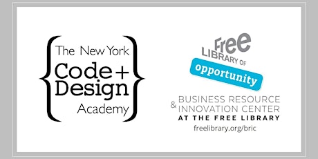 New York Code + Design Academy-Free Intro to Coding Workshop at the Parkway Library primary image