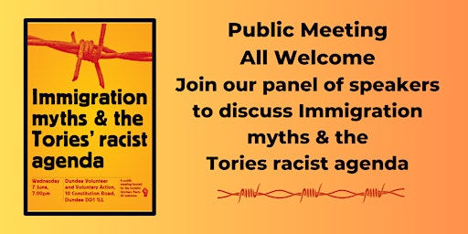 Immigration myths & the Tories racist agenda primary image