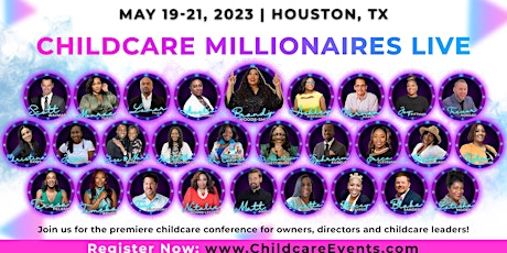 Immagine principale di May 2023 Childcare Millionaires Live Make-Up Sign-Up 