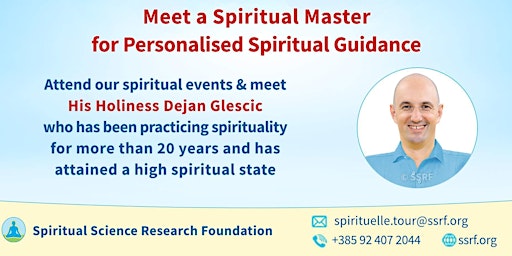 Meet a Spiritual Master for Personalised Spiritual Guidance