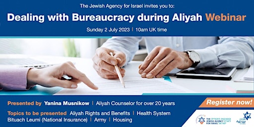 Dealing with Bureaucracy during Aliyah primary image