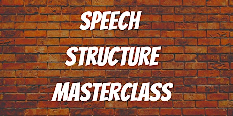 Speech Structure Masterclass Toronto
