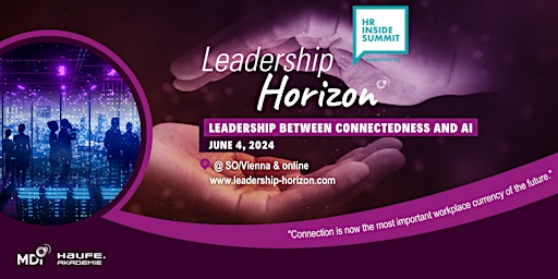 Leadership Horizon 2024 - Leadership between Connectedness and AI primary image