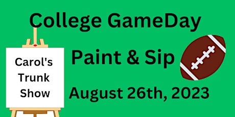 College GameDay - Paint & Sip