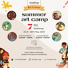 Virtual summer art camp